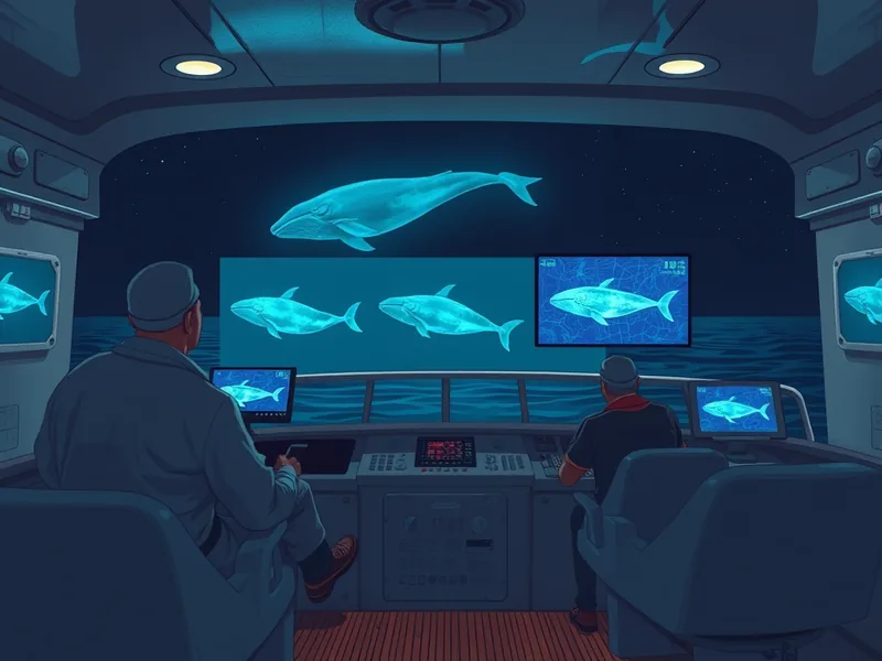 Thermal Cameras and AI Navigate Ships Away from Gray Whales