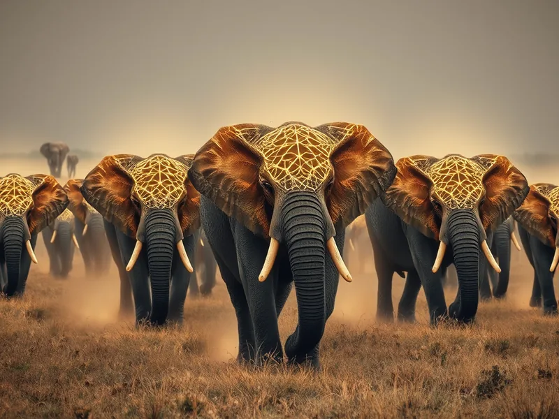 Elephants Use Names: AI Research Reveals Complex Communication Among Non-Humans