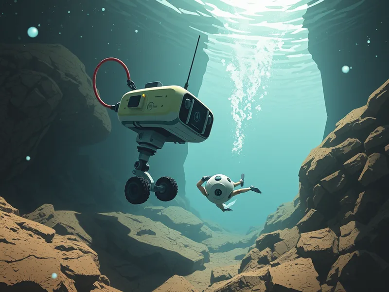 German Underwater Robot Aims to Save Drowning Swimmers with AI-Powered Rescue Technology