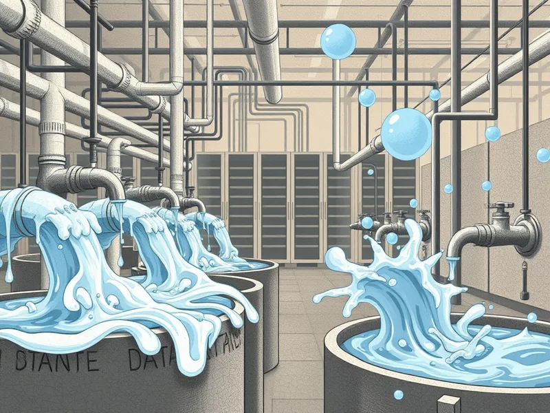 Data Center's Water Overuse Highlights Urgent Need for Better Monitoring