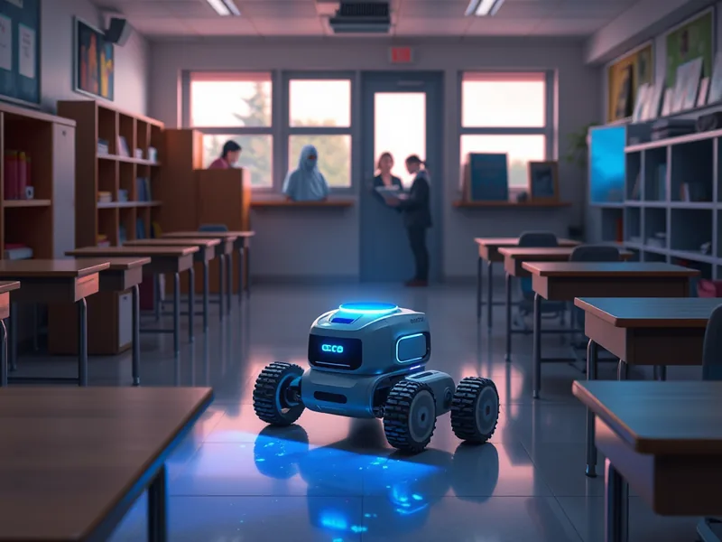UV-Light Robot Enhances Classroom Cleaning in Manchester Schools