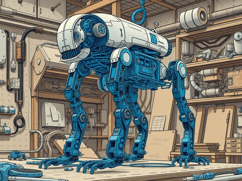 DIY Bipedal Robot Uses Pneumatic "Air-Muscles" for Lifelike Movement